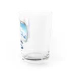 Shiba_IncのSitting rabbit（座るウサギ） Water Glass :right