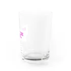 BIRDIE_GIRLのバーディーガールロゴ Water Glass :right