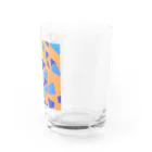 理系大学院生の出力のteal orange Water Glass :right