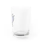 モゴモゴSHOPの起きれんのよ Water Glass :right