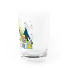 ブッディズムのほーはいさんクリスマス Water Glass :right