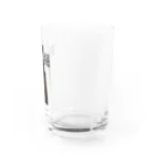 スギナカモモコのお醤油猫 Water Glass :right