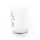 CyberArmadilloの太陽のガヤトリマントラ Water Glass :right