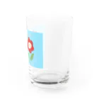 YAY(ヤイ)の赤いお花 Water Glass :right