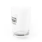 TakahashijunのCrafted in Japan ロゴ BLK Water Glass :right