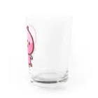 いんこ屋堂のモモイロインコ Water Glass :right