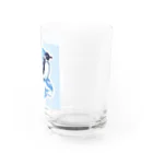 Emperor's FlightのFlying_penguin Water Glass :right