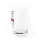 HiraHiraPaperのくろい花 Water Glass :right