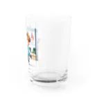 はらの健康第一の犬 Water Glass :right