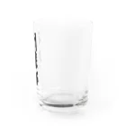 着る文字屋の羽球部（バドミントン部） Water Glass :right