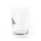 peony💐ののこちゃん Water Glass :right