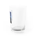 幸運のしっぽの月夜と黒猫 Water Glass :right