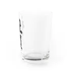 着る文字屋の社員 Water Glass :right