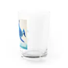 Spitz99のイルカ Water Glass :right