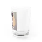 Very Kawaii CreationsのMoon dog Water Glass :right