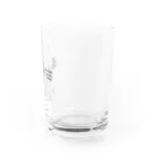 tukinami_tukikoの月並み月狐のシンプルデザイン Water Glass :right