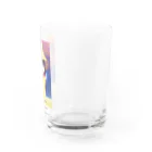 クマのおつまみ777のマロンちゃん Water Glass :right