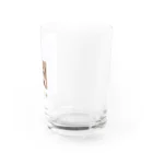 PORUPORU789の薪割りくまちゃん Water Glass :right