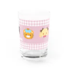 うちゃびっとやさん。の【usabit】けもびっとpink2 Water Glass :right