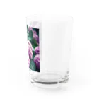 neat55のアジサイの球状の花房 Water Glass :right