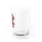 可愛らしいドラゴンのイラストグッズ店のかわいいドラゴンのイラスト Water Glass :right