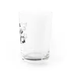ポス山ポス夫のポス夫とパンダ Water Glass :right
