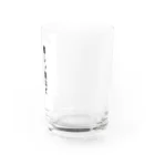 名言入りオリジナルデザイン商品の難しい道ほど行きがいがある Water Glass :right