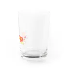 奈魅 優利🐓🥚@マヨネーズ王國から配信の奈魅 優利🐓🥚名前ロゴ2 Water Glass :right