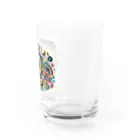 saqui.comのパステルカラーのインド柄 Water Glass :right