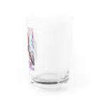 metaのライラックの花の妖精・精霊の少女の絵画 Water Glass :right