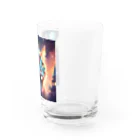 ホラーオリジナルアイテムの幻想的な猫 Water Glass :right