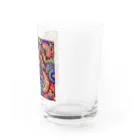 saqui.comのカラフルなインド柄 Water Glass :right