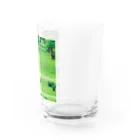 クロスクリエイティブのゴルフをするゴリラ Water Glass :right