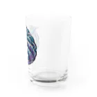 アニマルのりまきのBlue snake 2 Water Glass :right