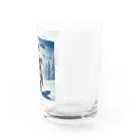 Niina24の白猫探偵の冬休み Water Glass :right