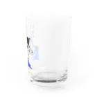 Simizimi_sizimiのしみじみしじみの荒波にもまれてます。 Water Glass :right