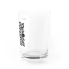 h-takujirouの梵字「クリーク」 Water Glass :right