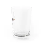 猫ミームグッズの【猫ミーム】Happy Happy Cat Water Glass :right