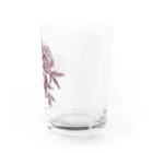 naomaria art shopの牡丹（ピオニー）RD Water Glass :right