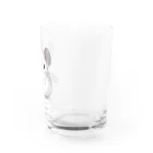 もふっとチンチラ🐭のチンチラ（ホワイト） Water Glass :right