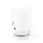 津軽三味線などの津軽三味線を弾くシマエナガ Water Glass :right