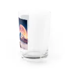 猫好き Japanの武士道ねこ Water Glass :right