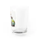 まるアニマル　のドライブナマケロくん Water Glass :right