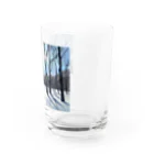 MOMODAMONの冬の雑木林 Water Glass :right