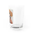 merciのかわいい　犬 Water Glass :right