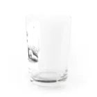 サボのドッグショップのチワポメ Water Glass :right