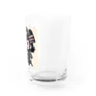 戦国時代マニアのデフォルメ小早川秀秋君 Water Glass :right