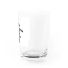 tanupondesuyoの外国人に人気の漢字入りグッズ（おみやげにいかがですか） Water Glass :right