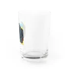 KenHana ハウスの黒パグケンちゃん癒しグッズ Water Glass :right