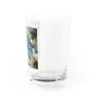 AQUAMETAVERSEのワンちゃんたちのパラダイス アメジスト 2846 Water Glass :right